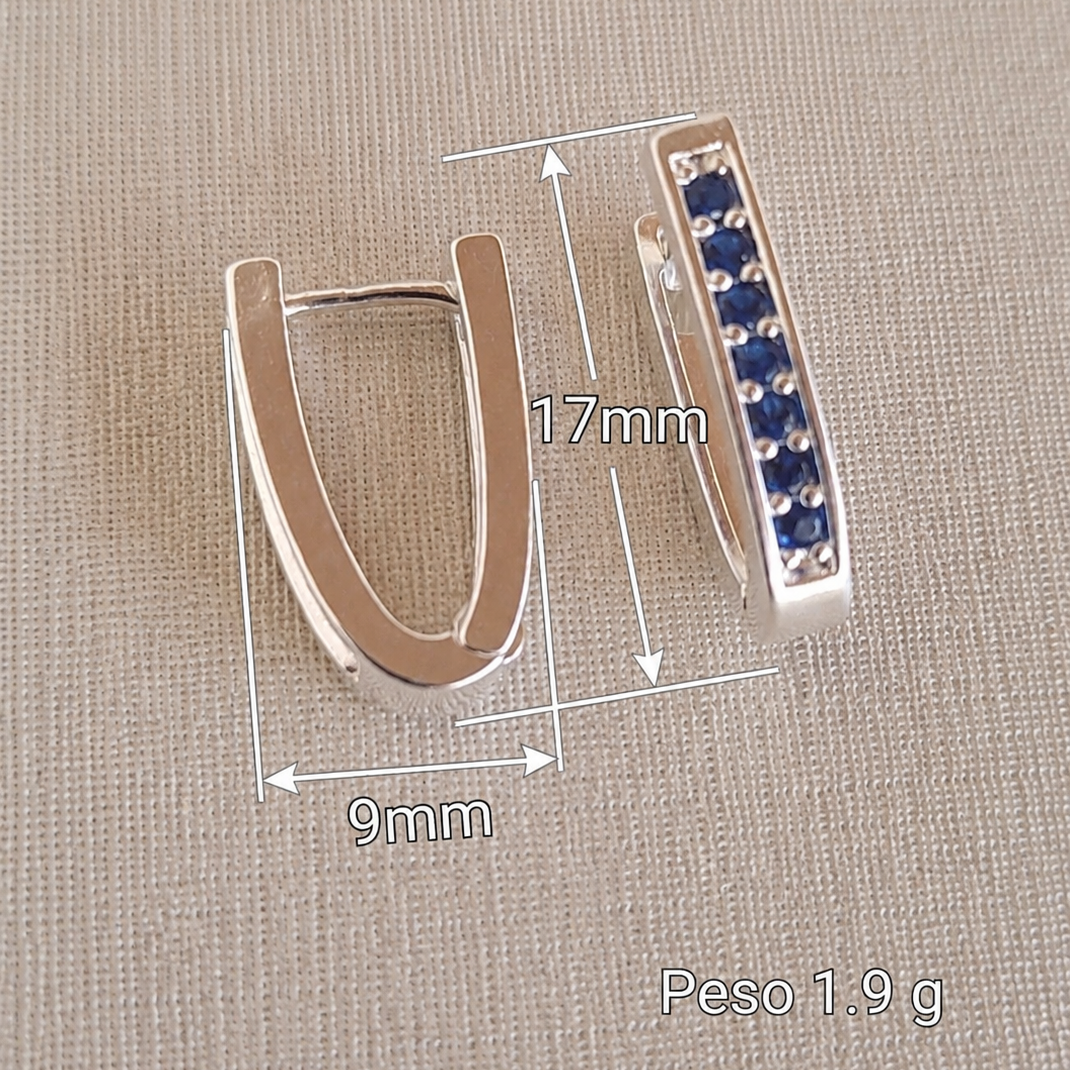 Brinco Argola com Micro Zircônia