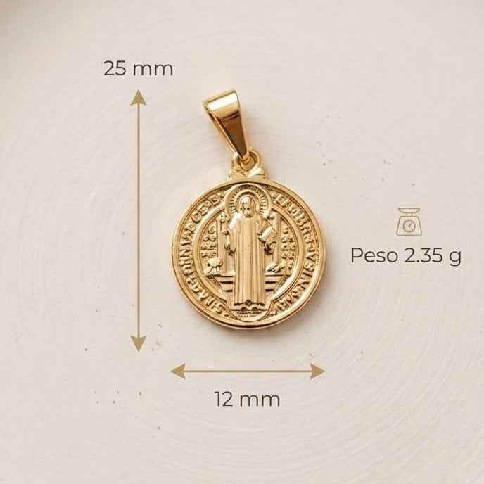 Pingente Medalha de São Bento