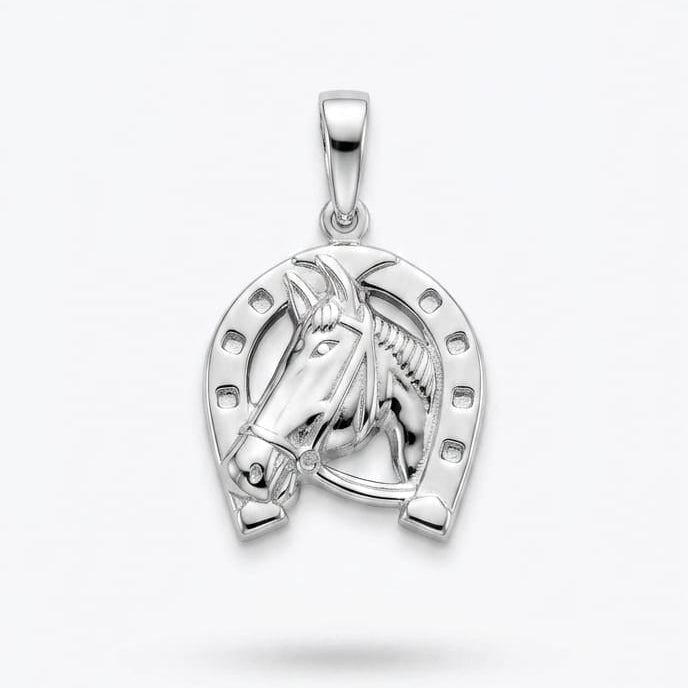 Pingente Cavalo em Moldura