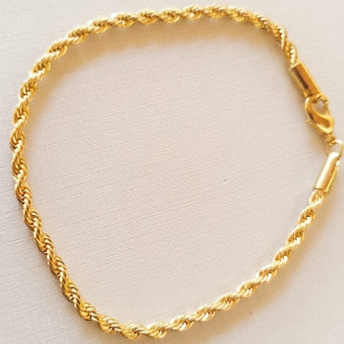 Corrente e Pulseira Cordão Baiano