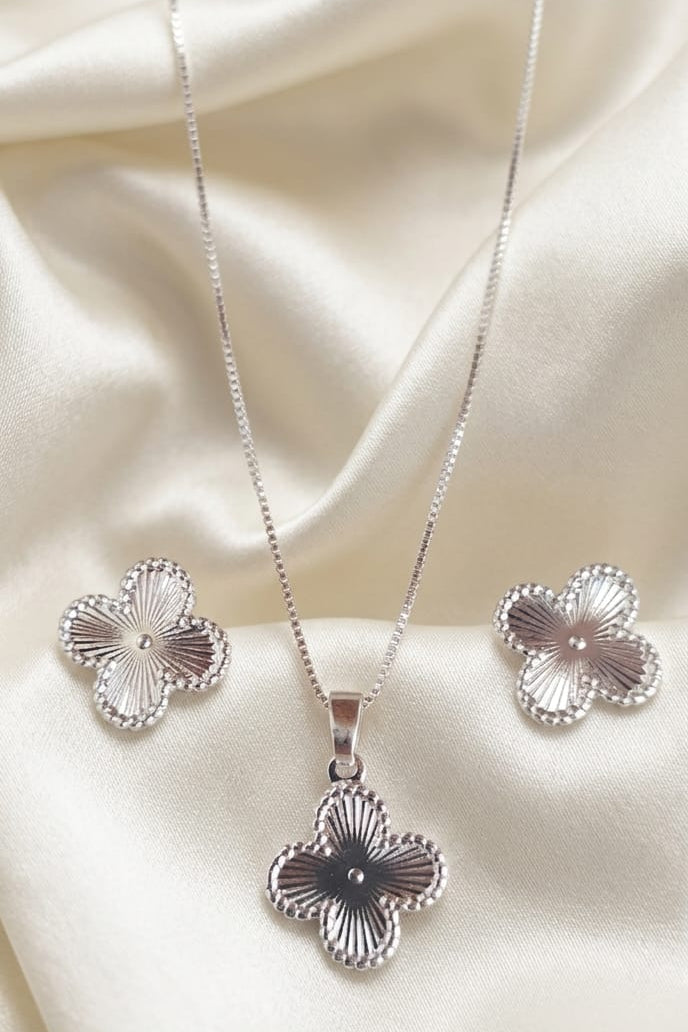 Conjunto Trevo Prata